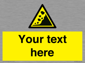 WV10813: Custom Warning: Landslide zone