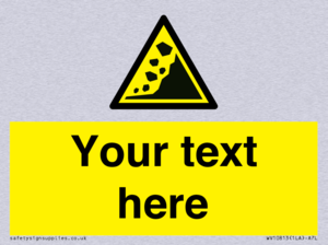 WV10813: Custom Warning: Landslide zone