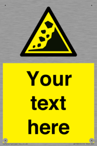 WV10813: Custom Warning: Landslide zone