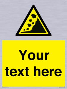 WV10813: Custom Warning: Landslide zone