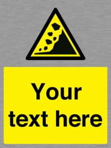 WV10813: Custom Warning: Landslide zone