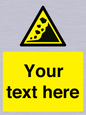 WV10813: Custom Warning: Landslide zone