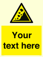 WV10813: Custom Warning: Landslide zone