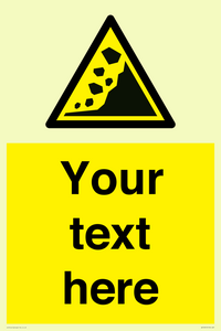 WV10813: Custom Warning: Landslide zone
