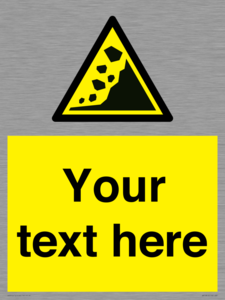 WV10813: Custom Warning: Landslide zone