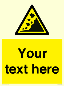 WV10813: Custom Warning: Landslide zone