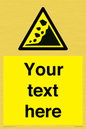 WV10813: Custom Warning: Landslide zone