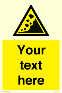 WV10813: Custom Warning: Landslide zone