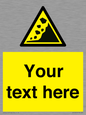 WV10813: Custom Warning: Landslide zone