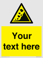 WV10813: Custom Warning: Landslide zone