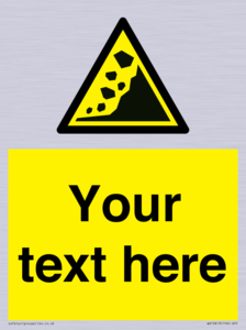 WV10813: Custom Warning: Landslide zone