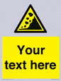 WV10813: Custom Warning: Landslide zone