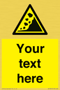 WV10813: Custom Warning: Landslide zone