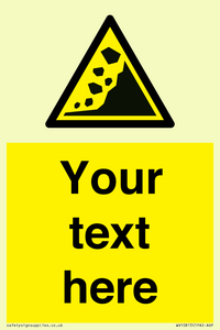 WV10813: Custom Warning: Landslide zone