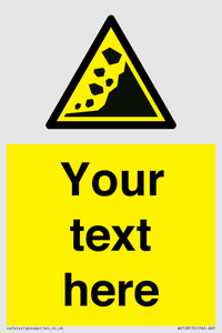 WV10813: Custom Warning: Landslide zone