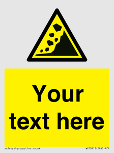 WV10813: Custom Warning: Landslide zone