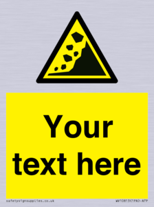 WV10813: Custom Warning: Landslide zone