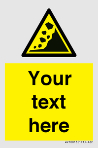 WV10813: Custom Warning: Landslide zone