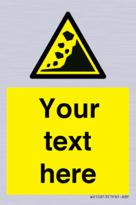 WV10813: Custom Warning: Landslide zone