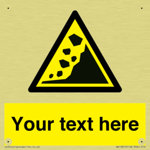 WV10813: Custom Warning: Landslide zone