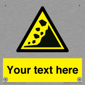 WV10813: Custom Warning: Landslide zone