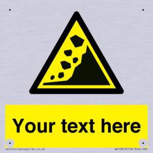 WV10813: Custom Warning: Landslide zone