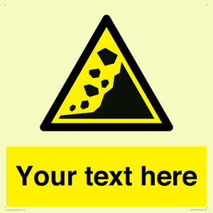 WV10813: Custom Warning: Landslide zone