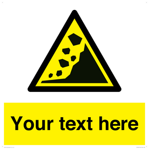 WV10813: Custom Warning: Landslide zone