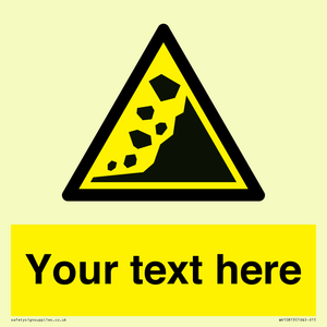 WV10813: Custom Warning: Landslide zone