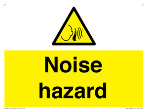 WV10888: Warning: Noise hazard