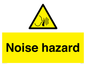 WV10888: Warning: Noise hazard