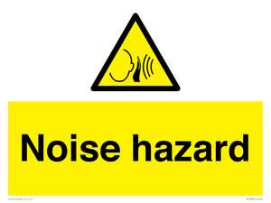 WV10888: Warning: Noise hazard
