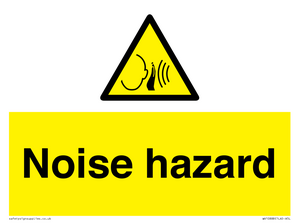 WV10888: Warning: Noise hazard