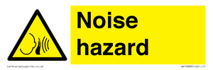 WV10888: Warning: Noise hazard