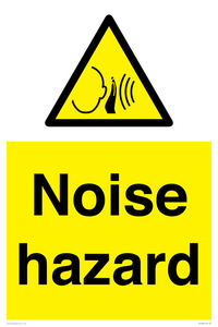 WV10888: Warning: Noise hazard