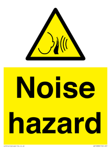 WV10888: Warning: Noise hazard