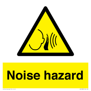 WV10888: Warning: Noise hazard