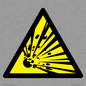 WV11023: Warning Symbol: Explosive material