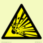 WV11023: Warning Symbol: Explosive material