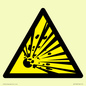 WV11023: Warning Symbol: Explosive material