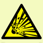 WV11023: Warning Symbol: Explosive material