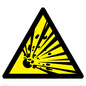 WV11023: Warning Symbol: Explosive material