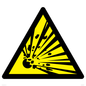 WV11023: Warning Symbol: Explosive material