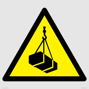 WV11058:  W015 Warning: Overhead load