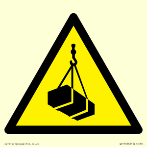 WV11058:  W015 Warning: Overhead load