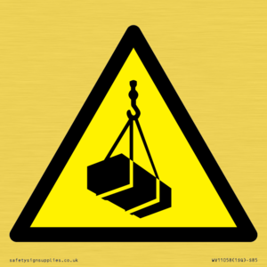 WV11058:  W015 Warning: Overhead load