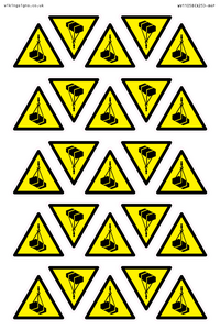 WV11058:  W015 Warning: Overhead load