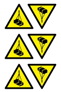 WV11058:  W015 Warning: Overhead load