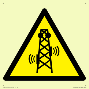 WV11162: W503 Warning: RF radiation transmitter