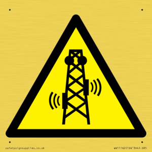WV11162: W503 Warning: RF radiation transmitter
